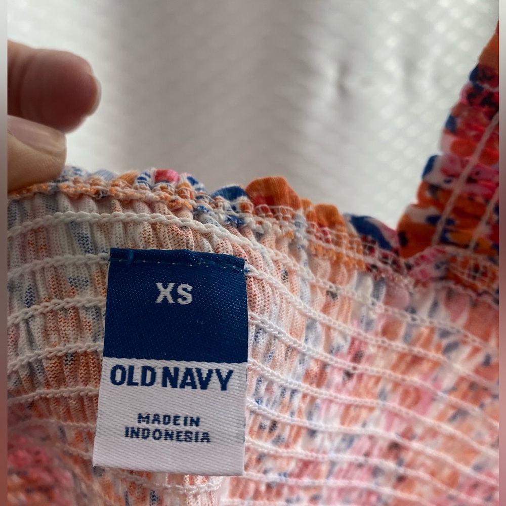Old Navy Multicolor Floral Midi Dress - Picture 5 of 7